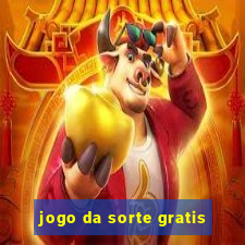 jogo da sorte gratis