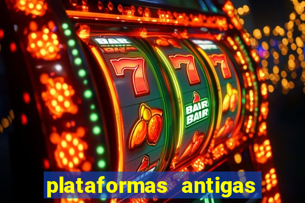 plataformas antigas de jogos