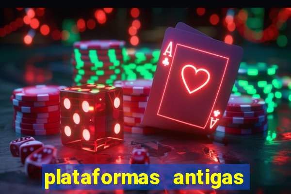 plataformas antigas de jogos