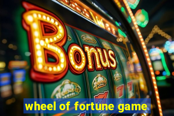 wheel of fortune game