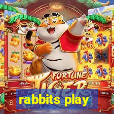 rabbits play