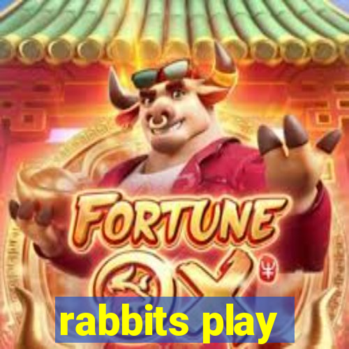 rabbits play