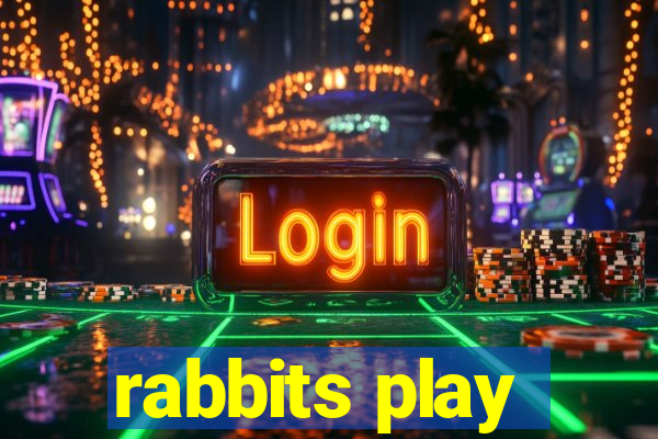 rabbits play