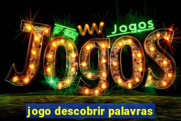 jogo descobrir palavras