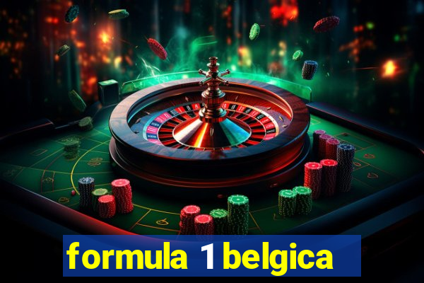 formula 1 belgica