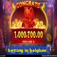 betting in belgium