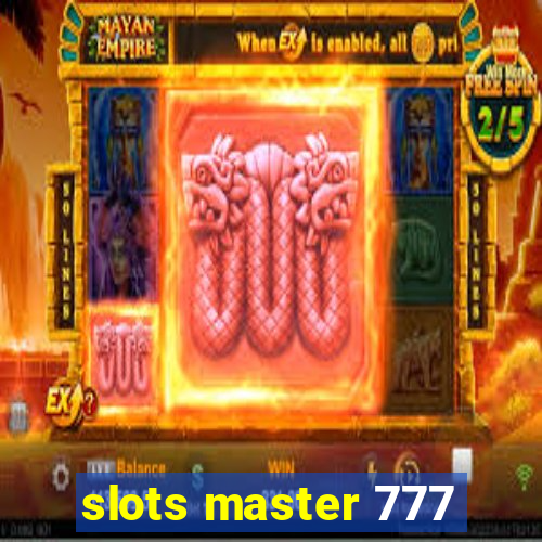 slots master 777