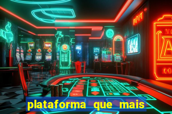 plataforma que mais paga fortune tiger