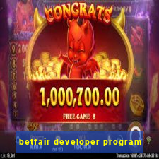 betfair developer program