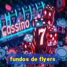 fundos de flyers