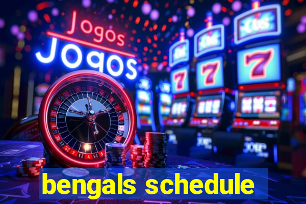 bengals schedule