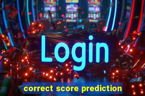 correct score prediction