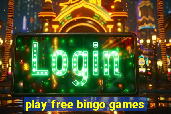 play free bingo games