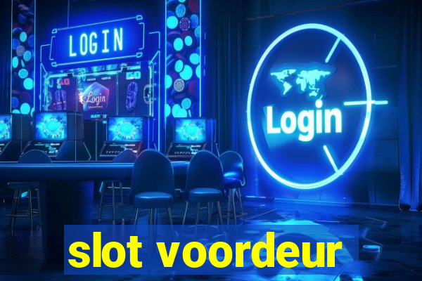 slot voordeur