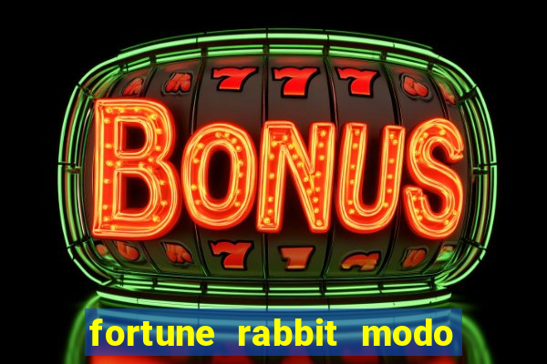 fortune rabbit modo demo Informational