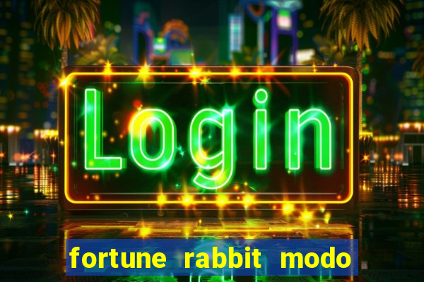 fortune rabbit modo demo Informational