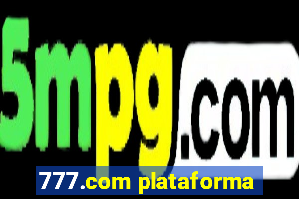 777.com plataforma