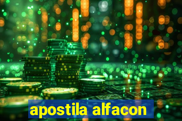 apostila alfacon