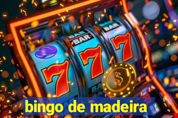 bingo de madeira