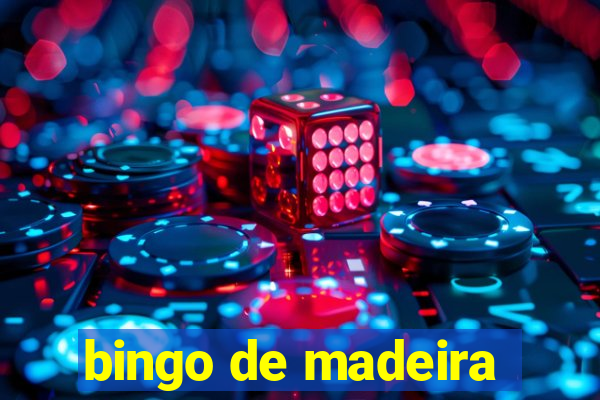 bingo de madeira