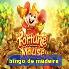 bingo de madeira