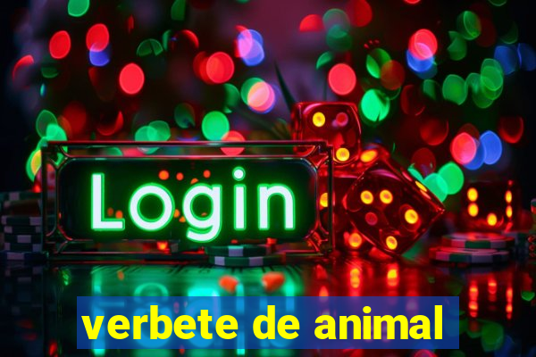 verbete de animal