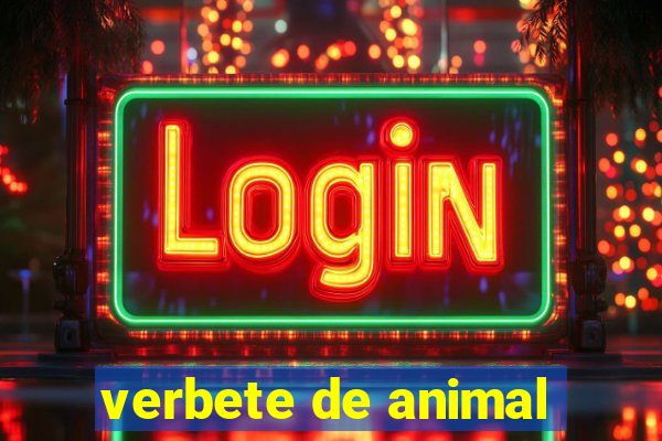 verbete de animal