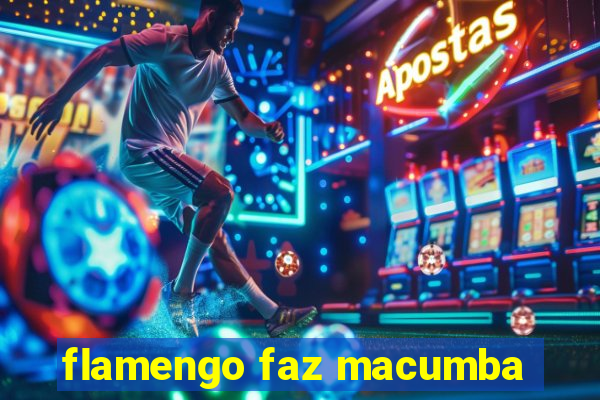 flamengo faz macumba