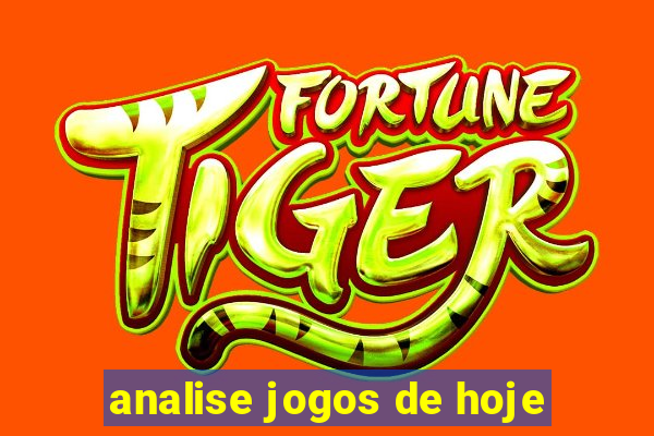 analise jogos de hoje