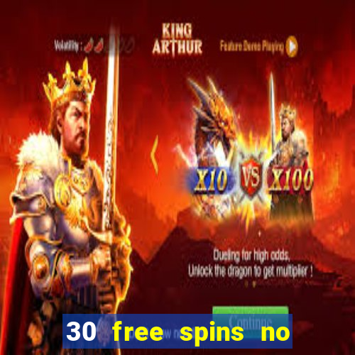 30 free spins no deposit paradise casino