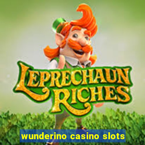 wunderino casino slots