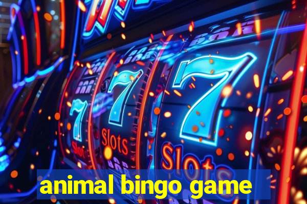 animal bingo game