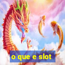 o que e slot