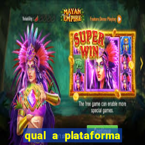 qual a plataforma que est谩 pagando hoje