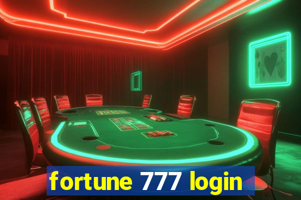 fortune 777 login