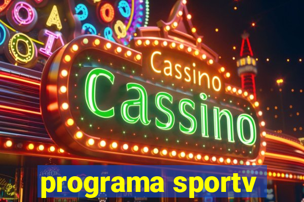 programa sportv