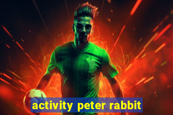 activity peter rabbit