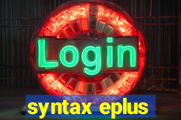 syntax eplus