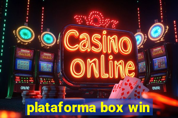 plataforma box win