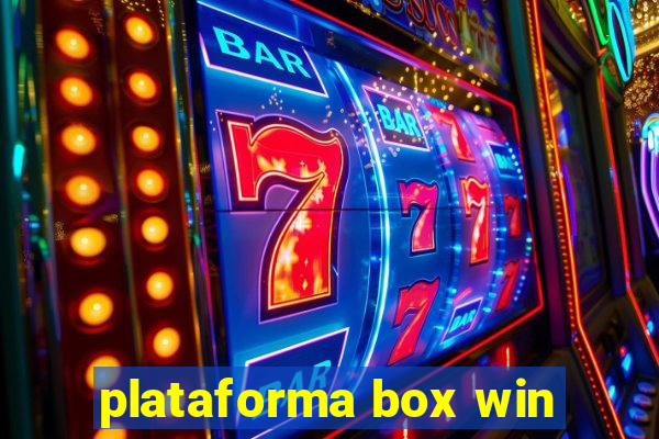 plataforma box win