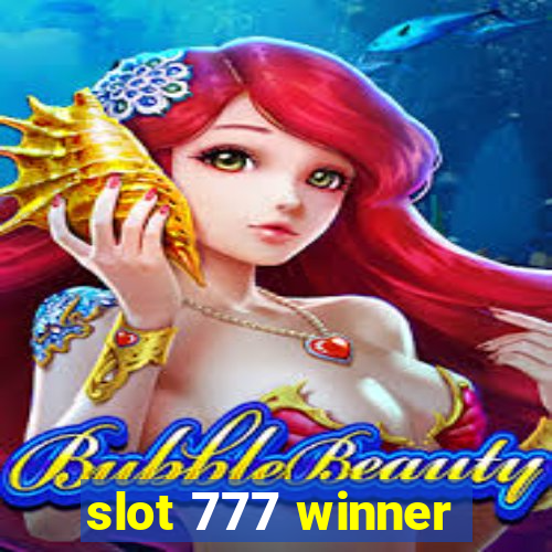 slot 777 winner