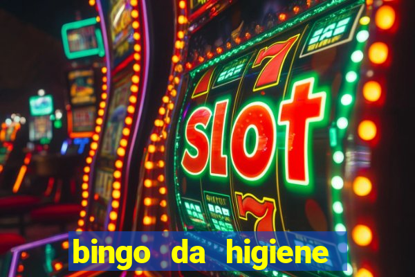 bingo da higiene para imprimir