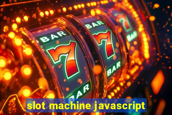 slot machine javascript