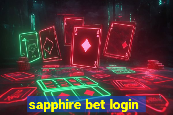 sapphire bet login