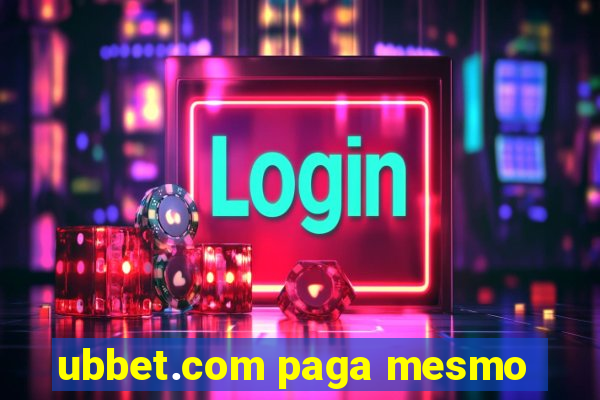 ubbet.com paga mesmo