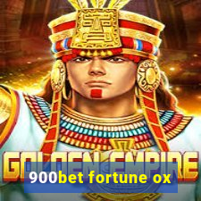 900bet fortune ox