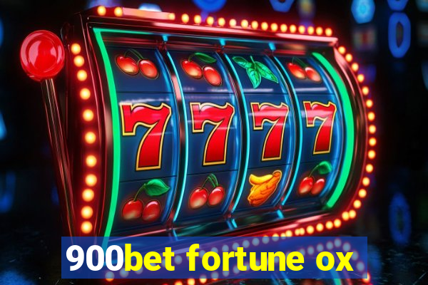 900bet fortune ox