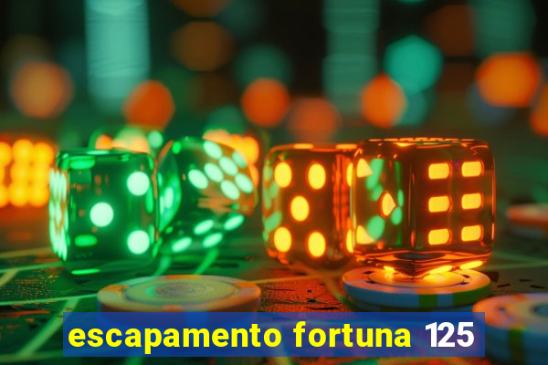 escapamento fortuna 125