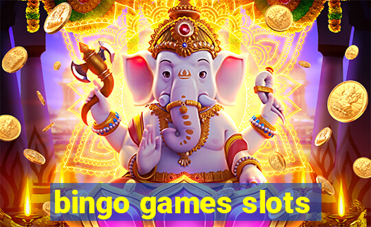 bingo games slots