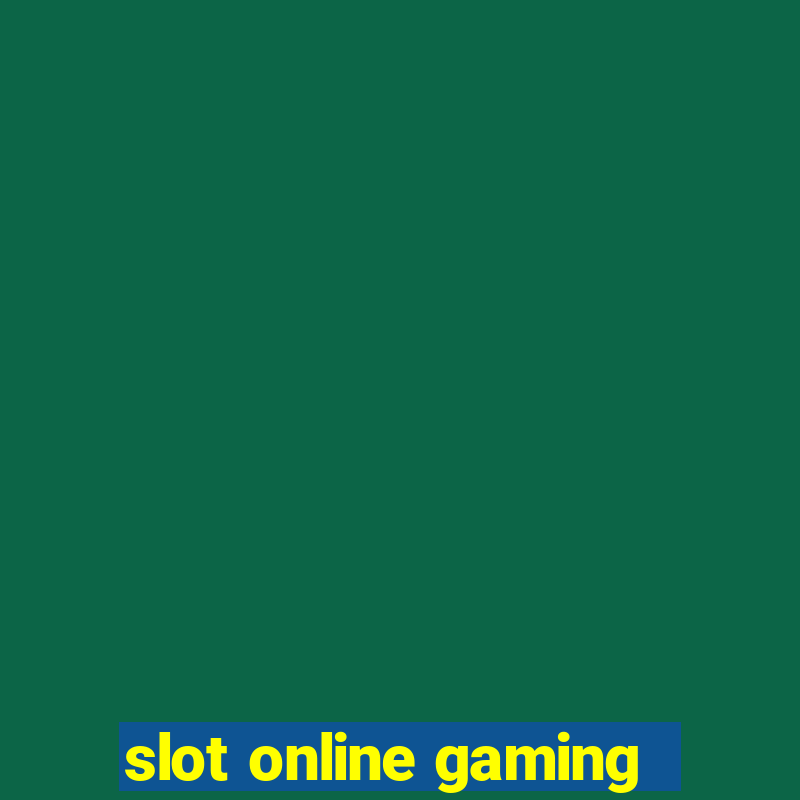 slot online gaming